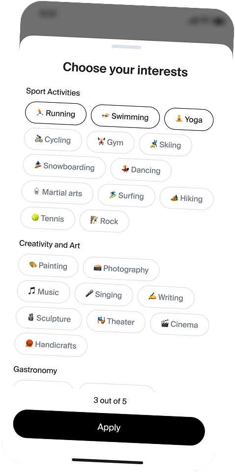 Share your interests and values in your profile to make it easier to find your soulmate